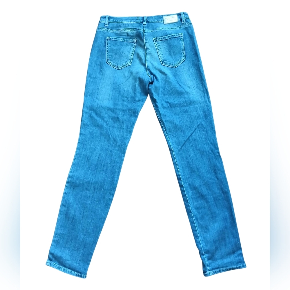 Brax Vintage Denim Embroidered Women Jeans 28 - Picture 2 of 9
